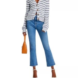 Veronica Beard Carly Kick Flare High Rise Jeans